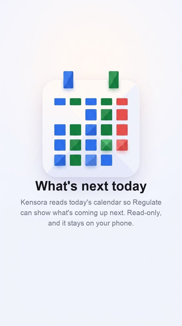 Calendar onboarding screen
